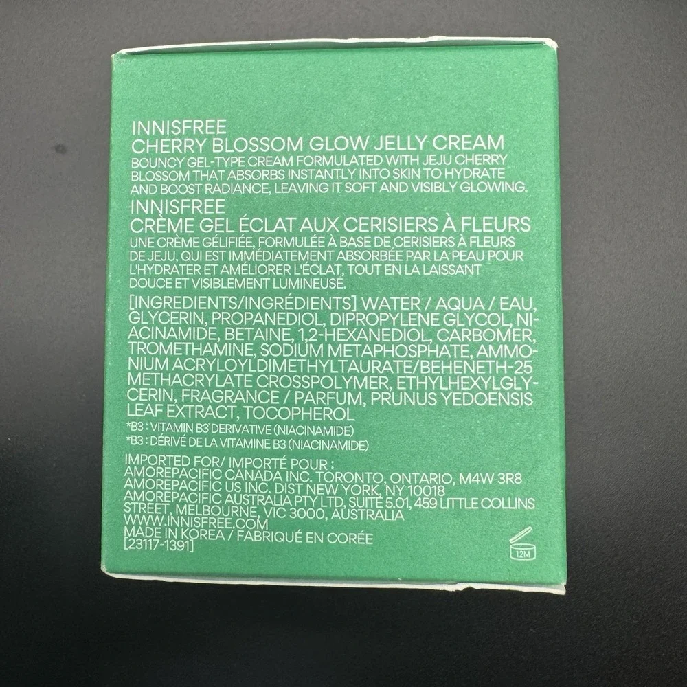 INNISFREE Cherry Blossom Dewy Glow Jelly Cream 1.69 Fl. Oz. Brand New Set Of 4
